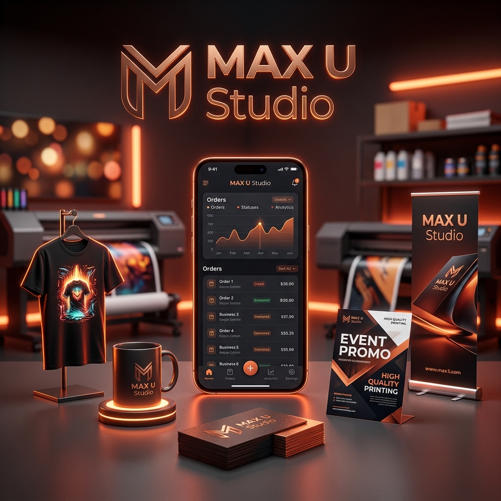 MAX U Studio Official Banner